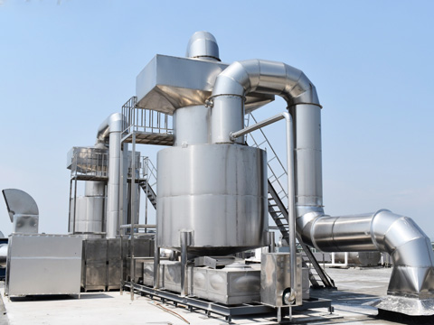 Dust and oil fume control